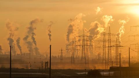 Factories and smoke