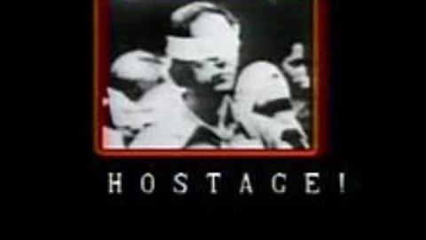 Blind folded hostage