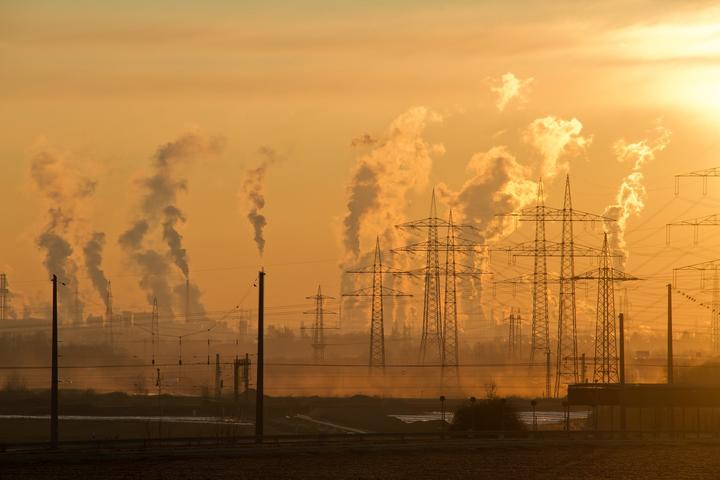 Factories and smoke