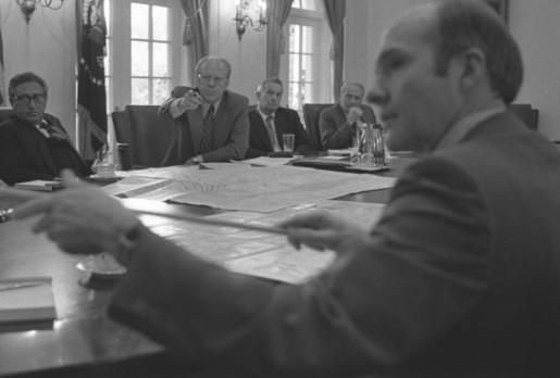 President Ford and Brent Scowcroft