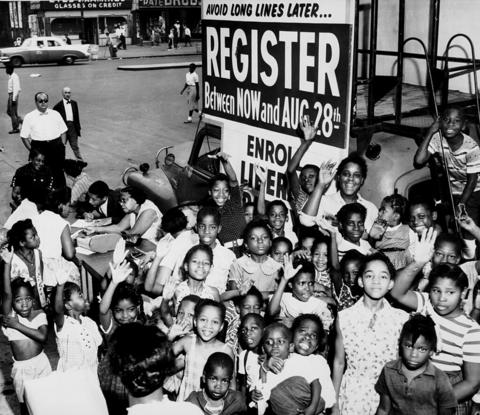 Sign of Register to Vote